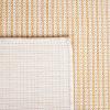 Martha Stewart x SAFAVIEH Outdoor Area Rug Collection – 6’5″ Round, Navy, Weather Resistant & Washable, Ideal for Patio, Backyard, Mudroom, Deck, Dining Space (MSR4490N)(Yellow)