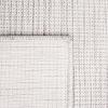 Martha Stewart x SAFAVIEH Outdoor Area Rug Collection – 6’5″ Round, Navy, Weather Resistant & Washable, Ideal for Patio, Backyard, Mudroom, Deck, Dining Space (MSR4490N)(Ivory)
