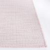 Martha Stewart x SAFAVIEH Outdoor Area Rug Collection – 6’5″ Round, Navy, Weather Resistant & Washable, Ideal for Patio, Backyard, Mudroom, Deck, Dining Space (MSR4490N)(Beige/Pink)