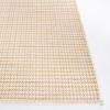 Martha Stewart x SAFAVIEH Outdoor Area Rug Collection – 6’5″ Round, Navy, Weather Resistant & Washable, Ideal for Patio, Backyard, Mudroom, Deck, Dining Space (MSR4490N)(Yellow)