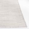 Martha Stewart x SAFAVIEH Outdoor Area Rug Collection – 6’5″ Round, Navy, Weather Resistant & Washable, Ideal for Patio, Backyard, Mudroom, Deck, Dining Space (MSR4490N)(Ivory)