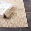 Martha Stewart x SAFAVIEH Outdoor Area Rug Collection – 8′ x 10′, Blue & Beige, Weather Resistant & Washable, Ideal for Patio, Backyard, Mudroom, Deck, Dining Space (MSR4491M)(Natural/Beige)