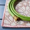 Martha Stewart x SAFAVIEH Outdoor Area Rug Collection – 8′ x 10′, Blue & Beige, Weather Resistant & Washable, Ideal for Patio, Backyard, Mudroom, Deck, Dining Space (MSR4491M)(Light Pink/Multi)