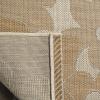 Martha Stewart x SAFAVIEH Outdoor Area Rug Collection – 8′ x 11’2″, Beige & Brown, Weather Resistant & Washable, Ideal for Patio, Backyard, Mudroom, Deck, Dining Space (MSR4246-232)(Beige/Brown)