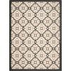 Martha Stewart x SAFAVIEH Outdoor Area Rug Collection – 8′ x 11’2″, Beige & Sweet Pea, Weather Resistant & Washable, Ideal for Patio, Backyard, Mudroom, Deck, Dining Space (MSR4262)(Silhouette)