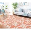 Martha Stewart x SAFAVIEH Outdoor Area Rug Collection – 8′ x 11’2″, Cinnamon Stick, Weather Resistant & Washable, Ideal for Patio, Backyard, Mudroom, Deck, Dining Space (MSR4229-231)(Cinnamon Stick)
