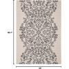 Martha Stewart x SAFAVIEH Outdoor Area Rug Collection – 8′ x 11’2″, Cinnamon Stick, Weather Resistant & Washable, Ideal for Patio, Backyard, Mudroom, Deck, Dining Space (MSR4256-241)(Hickory)