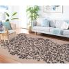 Martha Stewart x SAFAVIEH Outdoor Area Rug Collection – 8′ x 11’2″, Cinnamon Stick, Weather Resistant & Washable, Ideal for Patio, Backyard, Mudroom, Deck, Dining Space (MSR4256-241)(Hickory)
