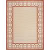 Martha Stewart x SAFAVIEH Outdoor Area Rug Collection – 8′ x 11’2″, Cinnamon Stick, Weather Resistant & Washable, Ideal for Patio, Backyard, Mudroom, Deck, Dining Space (MSR4266-231A11)