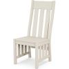 Martha Stewart by POLYWOOD® Acadia Dining Side Chair in Mahogany(Sand)