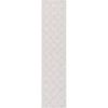 Martha Stewart x SAFAVIEH Outdoor Area Rug Collection – 8′ x 10′, Blue & Beige, Weather Resistant & Washable, Ideal for Patio, Backyard, Mudroom, Deck, Dining Space (MSR4491M)(Grey/Ivory)