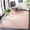 Martha Stewart x SAFAVIEH Outdoor Area Rug Collection – 8′ x 10′, Blue & Beige, Weather Resistant & Washable, Ideal for Patio, Backyard, Mudroom, Deck, Dining Space (MSR4491M)(Terracotta)