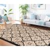 Martha Stewart x SAFAVIEH Outdoor Area Rug Collection – 8′ x 11’2″, Beige & Sweet Pea, Weather Resistant & Washable, Ideal for Patio, Backyard, Mudroom, Deck, Dining Space (MSR4262)(Silhouette)