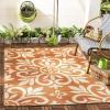 Martha Stewart x SAFAVIEH Outdoor Area Rug Collection – 8′ x 11’2″, Cinnamon Stick, Weather Resistant & Washable, Ideal for Patio, Backyard, Mudroom, Deck, Dining Space (MSR4229-231)(Cinnamon Stick)