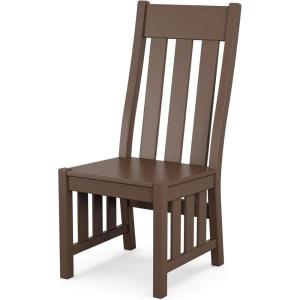 Martha Stewart by POLYWOOD® Acadia Dining Side Chair in Mahogany(Mahogany)