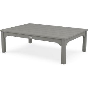 Martha Stewart by POLYWOOD® Chinoiserie Coffee Table in Mahogany(Slate Grey)