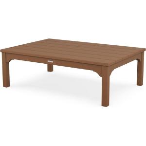 Martha Stewart by POLYWOOD® Chinoiserie Coffee Table in Mahogany(Teak)