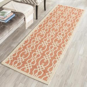 Martha Stewart x SAFAVIEH Outdoor Area Rug Collection – 8′ x 11’2″, Azurite, Weather Resistant & Washable, Ideal for Patio, Backyard, Mudroom, Deck, Dining Space (MSR4220-233)(Cinnamon Stick)
