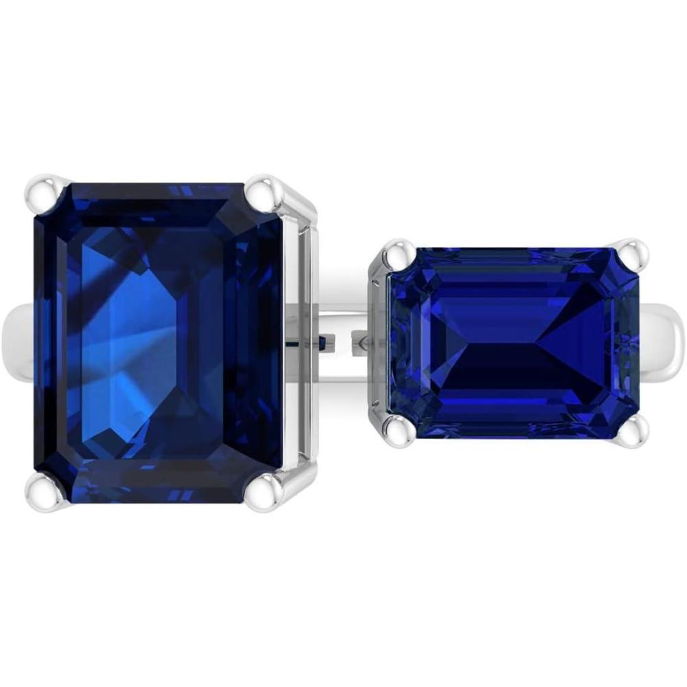 image:imageMartha Stewart 4 12 Carat Two Stone Gemstone Ring For Women in Sterling Silver Gemstone Jewelry For WomenOption 10