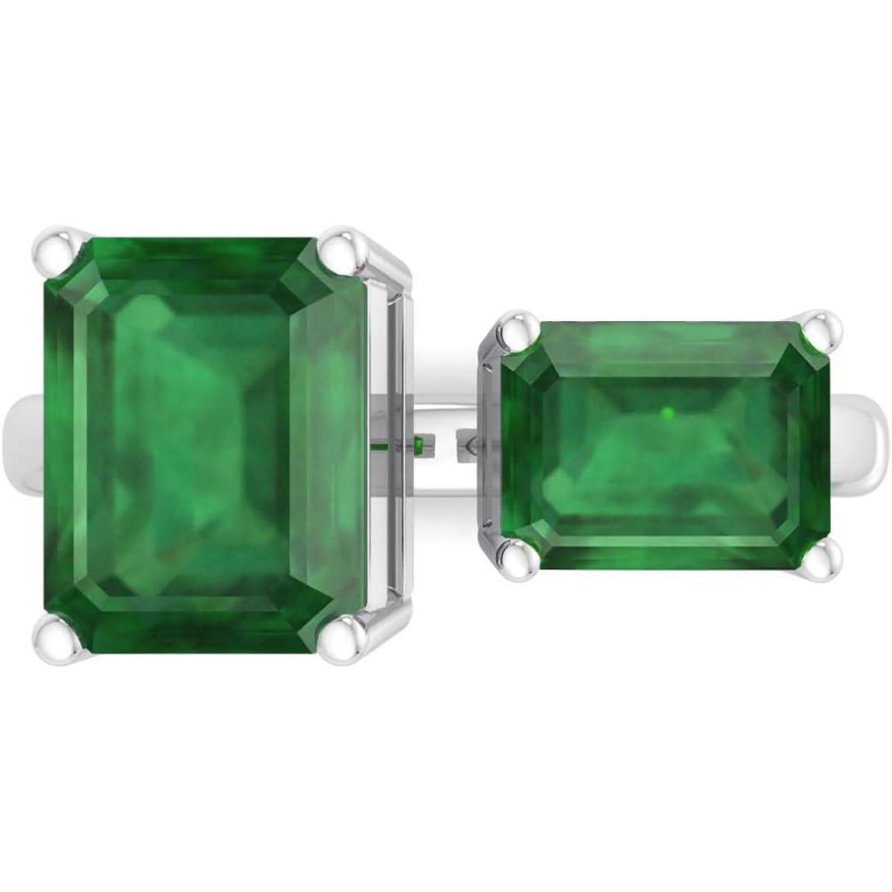 image:imageMartha Stewart 4 12 Carat Two Stone Gemstone Ring For Women in Sterling Silver Gemstone Jewelry For WomenOption 9