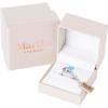Martha Stewart 3 1/4 Carat Two Stone Gemstone Ring For Women in Sterling Silver, Gemstone Jewelry For Women(Option 5)