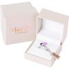 Martha Stewart 3 1/4 Carat Two Stone Gemstone Ring For Women in Sterling Silver, Gemstone Jewelry For Women(Option 6)