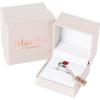 Martha Stewart 3 1/4 Carat Two Stone Gemstone Ring For Women in Sterling Silver, Gemstone Jewelry For Women(Option 7)