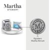 Martha Stewart 4 1/2 Carat Two Stone Gemstone Ring For Women in Sterling Silver, Gemstone Jewelry For Women(Option 4)