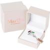 Martha Stewart 4 1/2 Carat Two Stone Gemstone Ring For Women in Sterling Silver, Gemstone Jewelry For Women(Option 7)