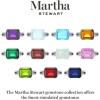 Martha Stewart 5 1/2 Carat Emerald Cut Gemstone Ring with Lab Grown Diamonds in Sterling Silver, Choose Your Gemstone(Amethyst)