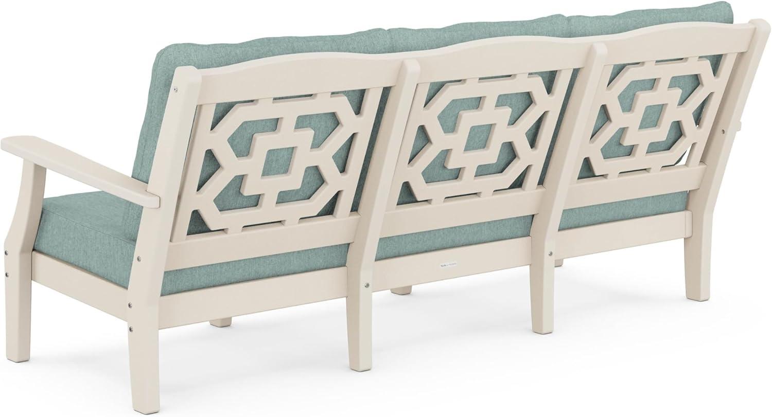 image:imageMartha Stewart by POLYWOOD Chinoiserie 6Piece Lounge Sofa Set in MahoganySpiced BurlapSand Glacier Spa