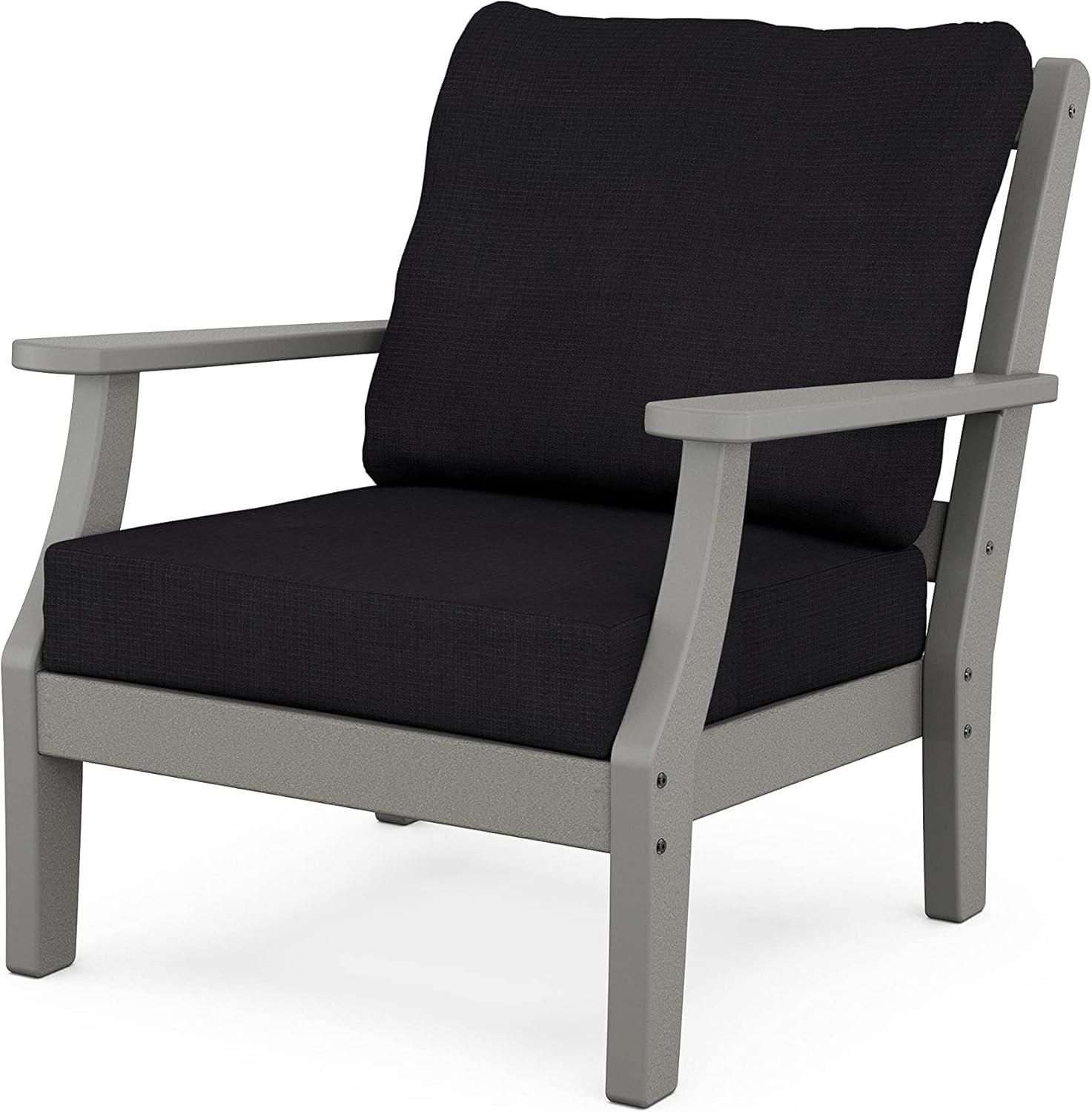 image:imageMartha Stewart by POLYWOOD Chinoiserie 6Piece Lounge Sofa Set in MahoganySpiced BurlapSlate Grey Midnight Linen