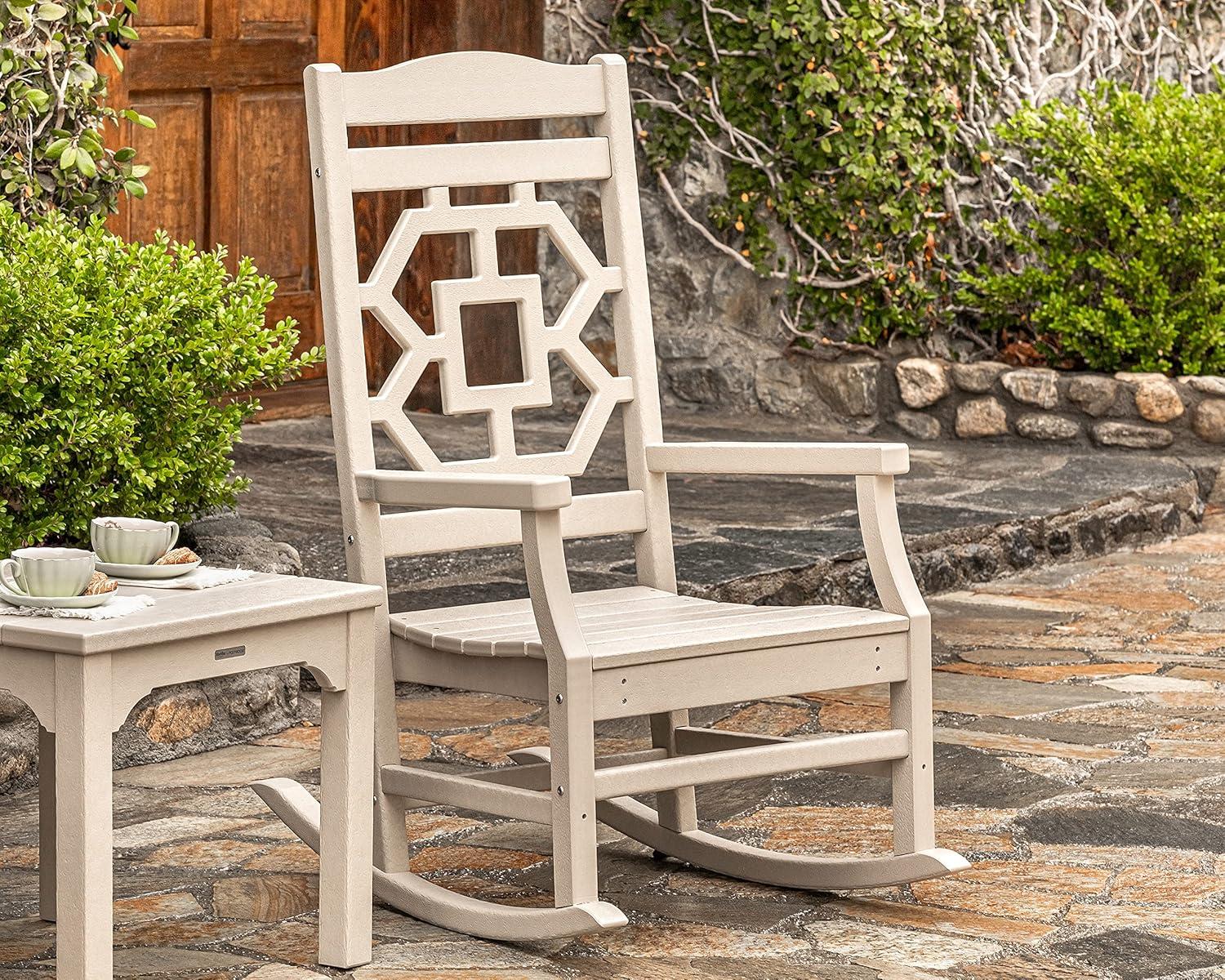 image:imageMartha Stewart by POLYWOOD Chinoiserie Rocking Chair in SandSand