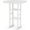 Martha Stewart by POLYWOOD® Chinoiserie 3-Piece Bar Set in Mahogany(White)