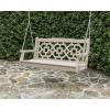 Martha Stewart by POLYWOOD® Chinoiserie 48” Swing in Sand(Black)