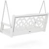 Martha Stewart by POLYWOOD® Chinoiserie 48” Swing in Sand(White)