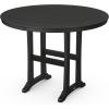 Martha Stewart by POLYWOOD® Chinoiserie 5-Piece Round Counter Set in Mahogany(Black)