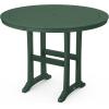 Martha Stewart by POLYWOOD® Chinoiserie 5-Piece Round Counter Set in Mahogany(Green)