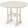 Martha Stewart by POLYWOOD® Chinoiserie 5-Piece Round Counter Set in Mahogany(Sand)