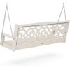 Martha Stewart by POLYWOOD® Chinoiserie 60” Swing in Mahogany(Sand)