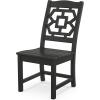 Martha Stewart by POLYWOOD® Chinoiserie 9-Piece Dining Set with Trestle Legs in White(Black)
