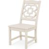 Martha Stewart by POLYWOOD® Chinoiserie 9-Piece Dining Set with Trestle Legs in White(Sand)