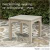 Martha Stewart by POLYWOOD® Chinoiserie End Table in Green(White)