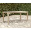 Martha Stewart by POLYWOOD® Chinoiserie Parsons 38″ x 72″ Dining Table in Slate Grey(Green)