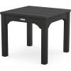Martha Stewart by POLYWOOD® Chinoiserie End Table in Green(Black)