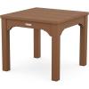 Martha Stewart by POLYWOOD® Chinoiserie End Table in Green(Teak)