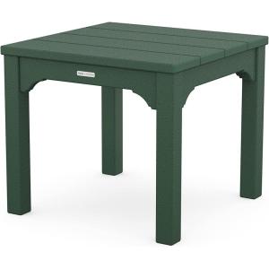 Martha Stewart by POLYWOOD® Chinoiserie End Table in Green(Green)
