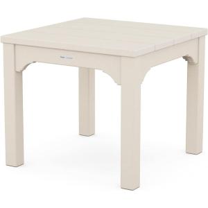 Martha Stewart by POLYWOOD® Chinoiserie End Table in Green(Sand)