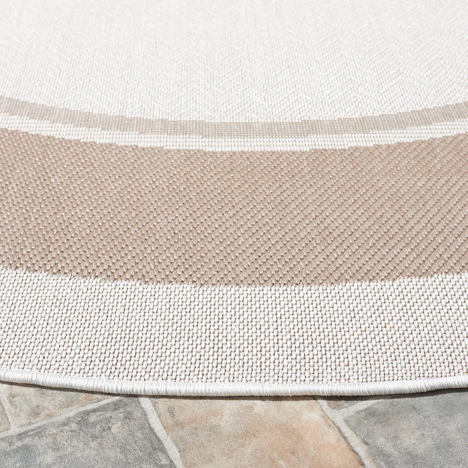 image:imageMartha Stewart x SAFAVIEH Outdoor Area Rug Collection 8 x 10 Ivory amp Beige Weather Resistant amp Washable Ideal for Patio Backyard Mudroom Deck Dining Space MSRO317BIvoryBeige