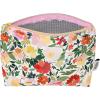 Martha Stewart Floral Insulated Snack Bag Keeper Set of 2 with Zipper, Reusable Thermal Sandwich Bag Holder for Lunch, Durable, Stylish Lunch Bag Accessory (Floral)